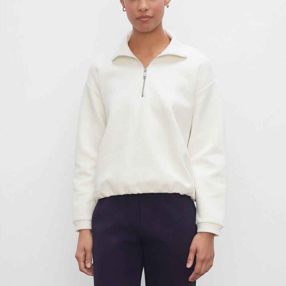 Funnel Neck Sweatshirt - Brand New - NEVER WORN - Navy - Picture 3 of 9